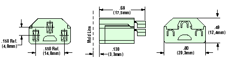 Heyco&reg; IEC 320 Pre-assembled Cordset Components