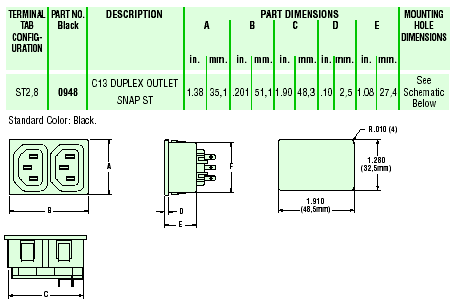 Power Outlet Connector