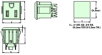 Heyco® North American Receptacle Outlets
