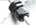 Heyco&reg; Liquid Tight Straight-Thru Fittings For Flexible Cords