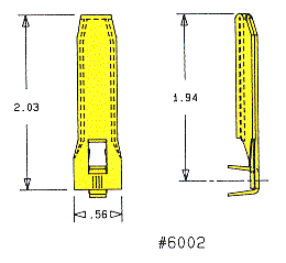 Heyco&reg;Male Blades Heavy Duty Terminals
