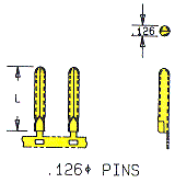 Heyco&reg; Male Pins