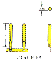 Heyco&reg; Male Pins