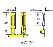 Heyco&reg; Female Cord Connectors
