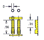Heyco® Female Connectors