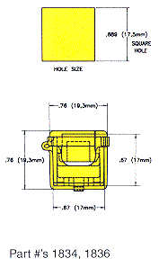 Heyco&reg;Lockit Strain Relief Bushings
