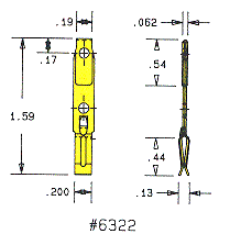 Heyco®Male/Female Combination Terminals 
