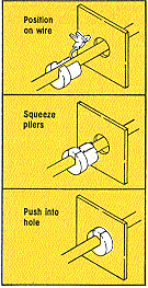Heyco® Straight-Thru Strain Relief Bushings