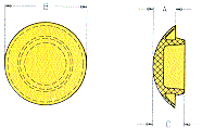 Heyco®Liquid Tight Knock-out Seals
