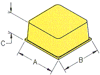 Heyco® Polyurethane Adhesive Backed Bumpers
