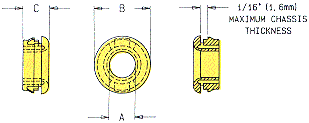 Heyco Double Insulated Bushings