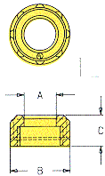 Heyco® Threaded Universal Bushings