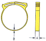 Heyco&reg; Nylon Hose Clamps