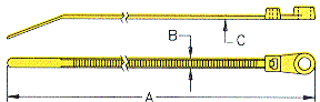 Heyco&reg; Nytyes Nylon Cable Ties