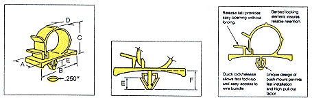 Heyclip Push Mount Wire Clips