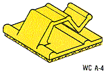 Heyclip Non-Locking Adhesive-Backed&nbsp;Clips