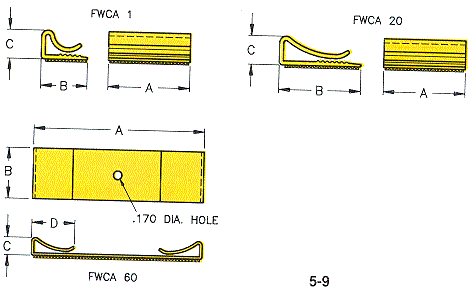 Heyclip Flat Wire Clips
