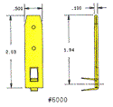 Heyco®Male Blades Heavy Duty Terminals