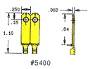 Heyco®Male Blades NEMA 1-10P & 5-15P, Full Thickness, 0.058" Mold Line