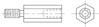 Hex Male-Female Standoffs