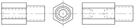 Hex Swage Standoffs