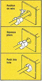 Heyco® Straight-Thru Strain Relief Bushings