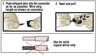 Heyco® Screwless Junction Box Connectors