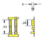 Round Barrel, with Insulation Crimp