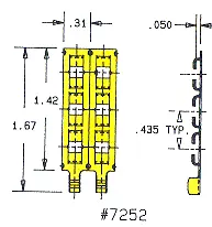 Heyco®Cube Tap Extension Cord Components