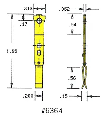 Heyco®Male/Female Combination Terminals
