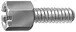 3/16" Hex Female Screw - Lock -- Slotted Head
