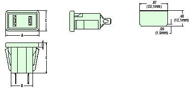 Heyco® AC Convenience Outlet