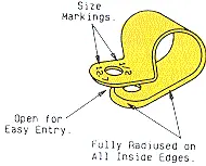 Heyco® Nylon Cable Clamps