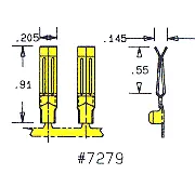 Heyco® Female Cord Connectors