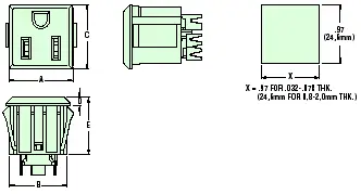 Heyco® North American Receptacle Outlets