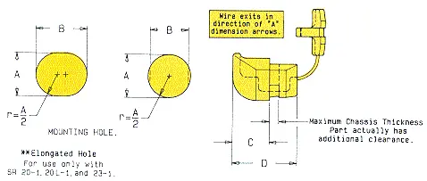 Heyco® Right Angle Strain Relief Bushings