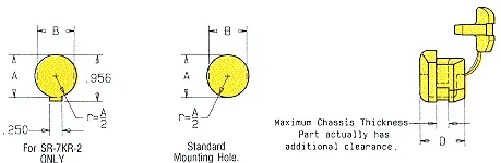 Heyco® Straight-Thru Strain Relief Bushings