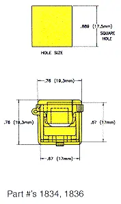 Heyco®Lockit™ Strain Relief Bushings