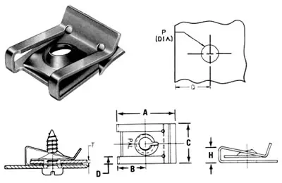 Palnut® Single & Multi-Thread U-Nuts