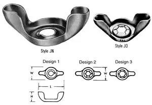 Palnut® Wing Type Lock Nuts