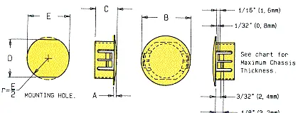 Heyco® Double "D" Plugs