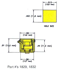 Heyco®Lockit™ Strain Relief Bushings