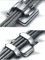 Heyclip™ Non-Locking Adhesive-Backed Clips