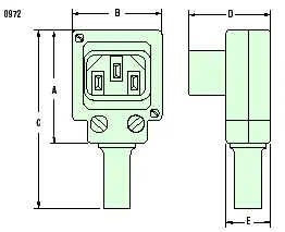 AC Power Plug Assembly 1