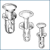 Tinnerman® Clinch Type Plastic Fasteners