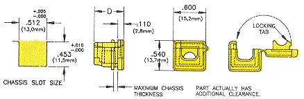 Heyco® Lockit Strain Relief Bushings
