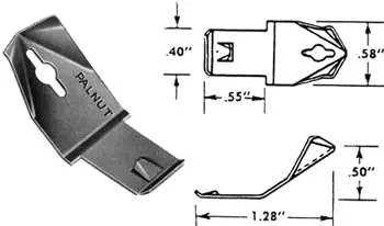 Palnut® Recessed Light Retaining Clips