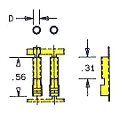 Heyco® Female Connectors
