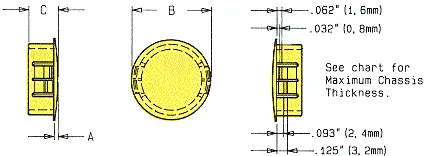 Heyco® Halogen -Free 94V-0 Hole Plugs